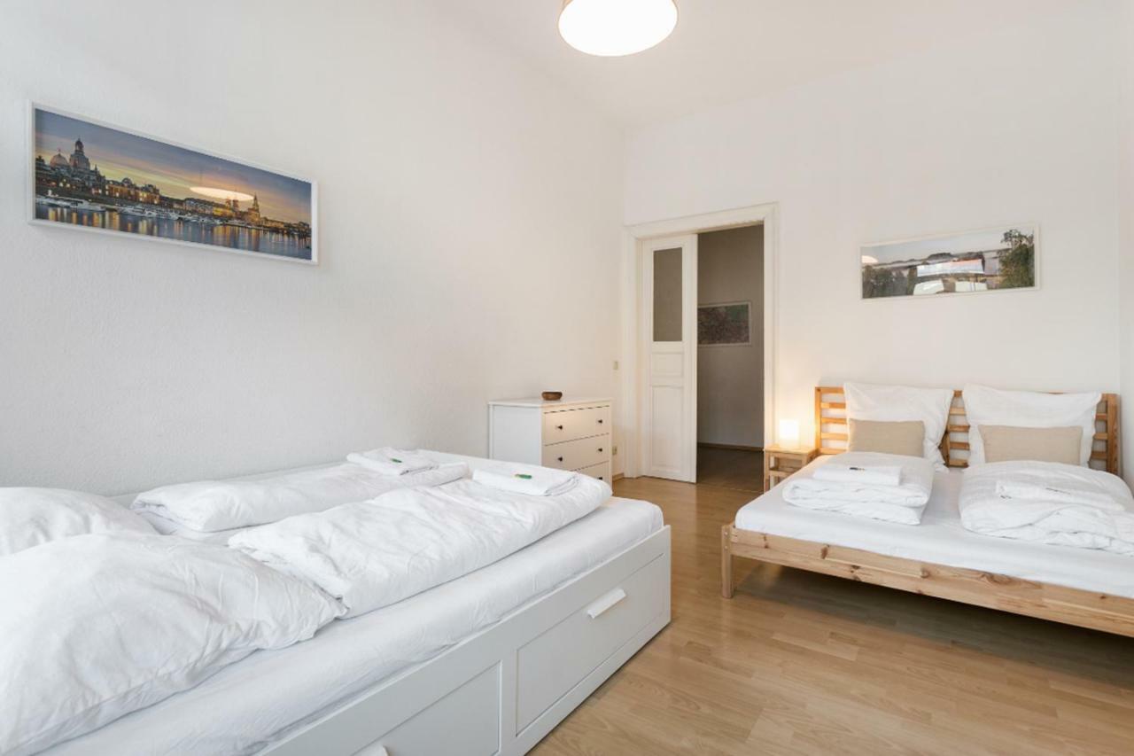 Ruhiges Apartment Am Rande Des Szeneviertels Dresden Exterior foto