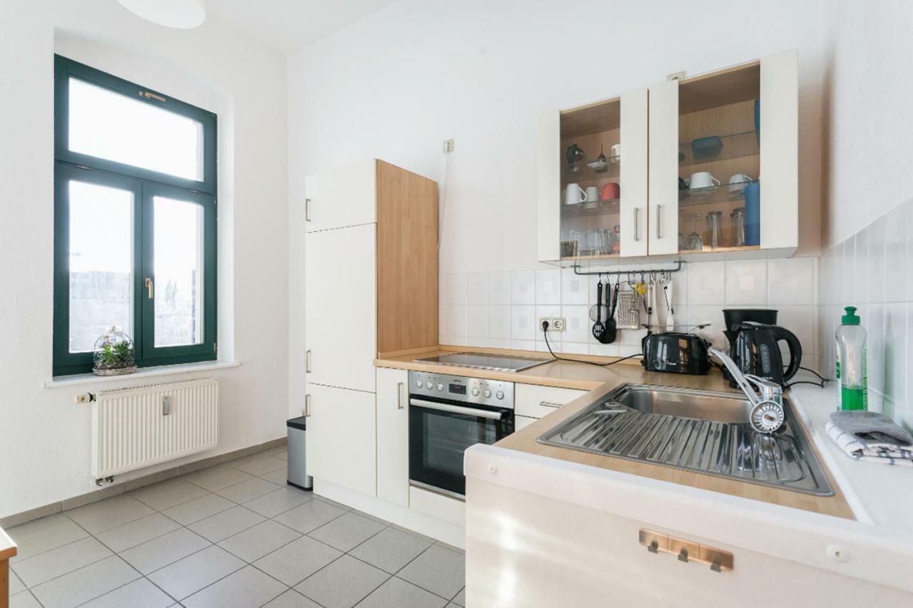 Ruhiges Apartment Am Rande Des Szeneviertels Dresden Exterior foto